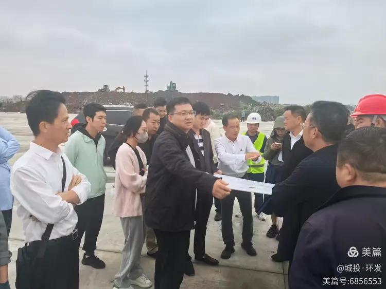 李翊副市長調(diào)研?？谑薪ㄖY源化利用廠項目(圖2)